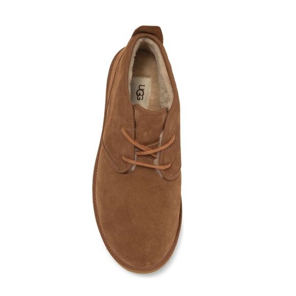 UGG Mens Tan Suede Boots Size 12 Ankle Chukka‎ Maksim Shearling Tamarind NEW main image 10